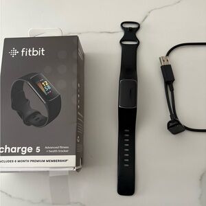 Fitbit Charge 5 Black Fitness Tracker